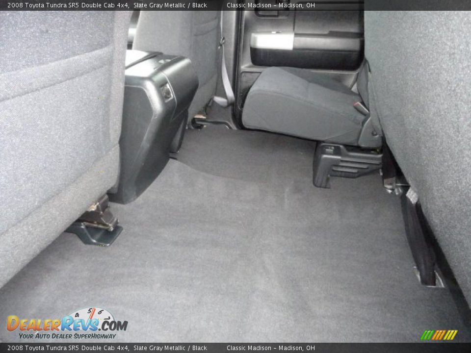 2008 Toyota Tundra SR5 Double Cab 4x4 Slate Gray Metallic / Black Photo #10