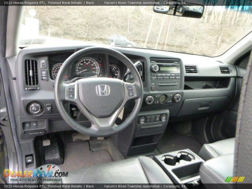 2010 Honda Ridgeline RTL Polished Metal Metallic / Black Photo #18
