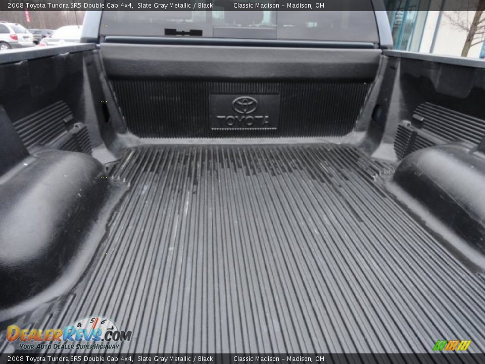 2008 Toyota Tundra SR5 Double Cab 4x4 Slate Gray Metallic / Black Photo #11