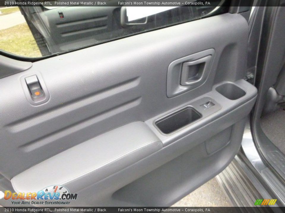 2010 Honda Ridgeline RTL Polished Metal Metallic / Black Photo #19
