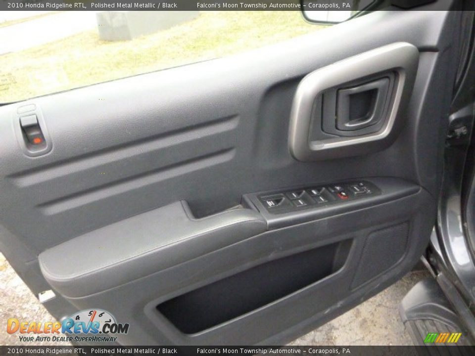 2010 Honda Ridgeline RTL Polished Metal Metallic / Black Photo #20