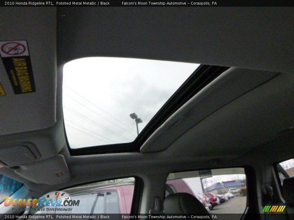 2010 Honda Ridgeline RTL Polished Metal Metallic / Black Photo #21