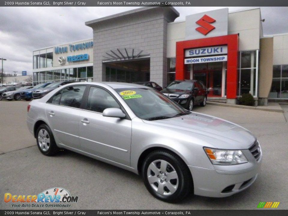 2009 Hyundai Sonata GLS Bright Silver / Gray Photo #1