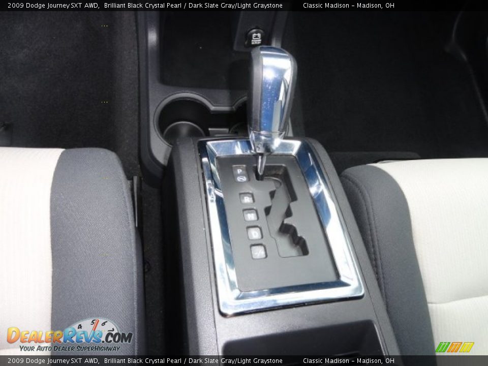 2009 Dodge Journey SXT AWD Brilliant Black Crystal Pearl / Dark Slate Gray/Light Graystone Photo #5