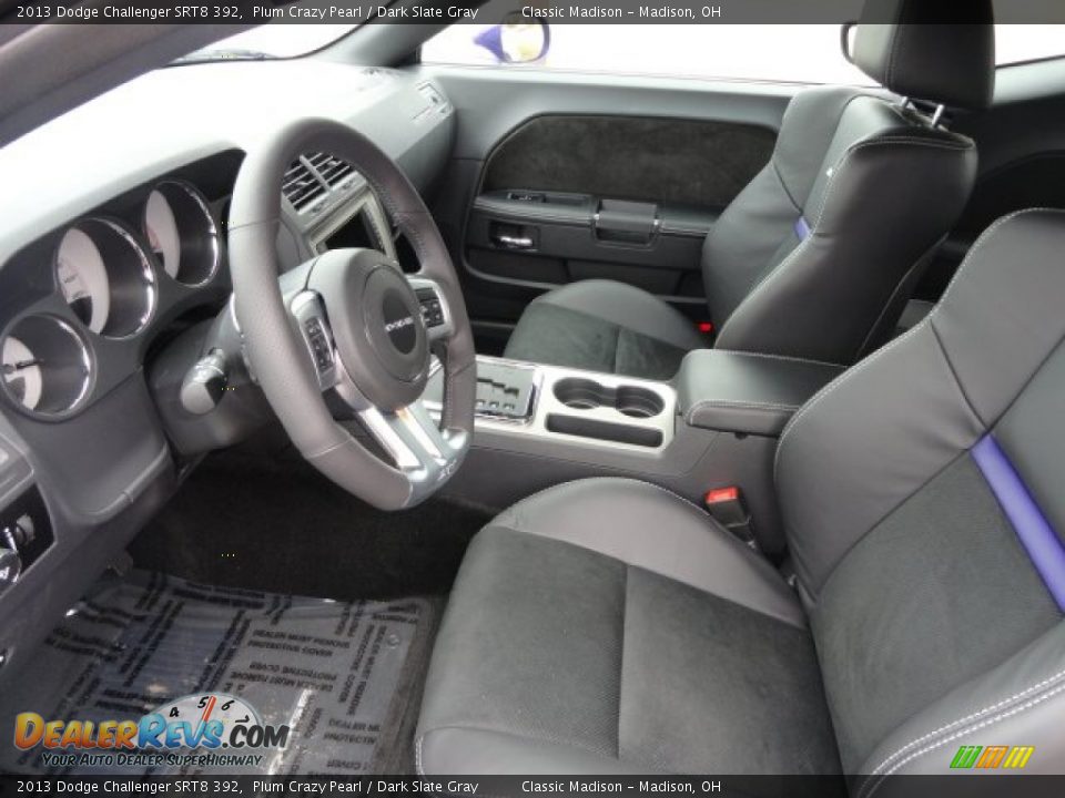 Dark Slate Gray Interior - 2013 Dodge Challenger SRT8 392 Photo #5
