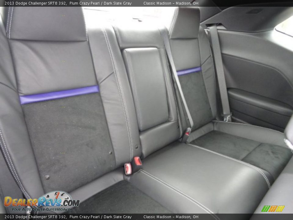 Rear Seat of 2013 Dodge Challenger SRT8 392 Photo #13
