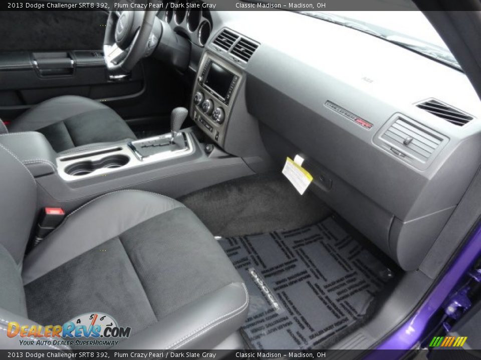 Dark Slate Gray Interior - 2013 Dodge Challenger SRT8 392 Photo #15
