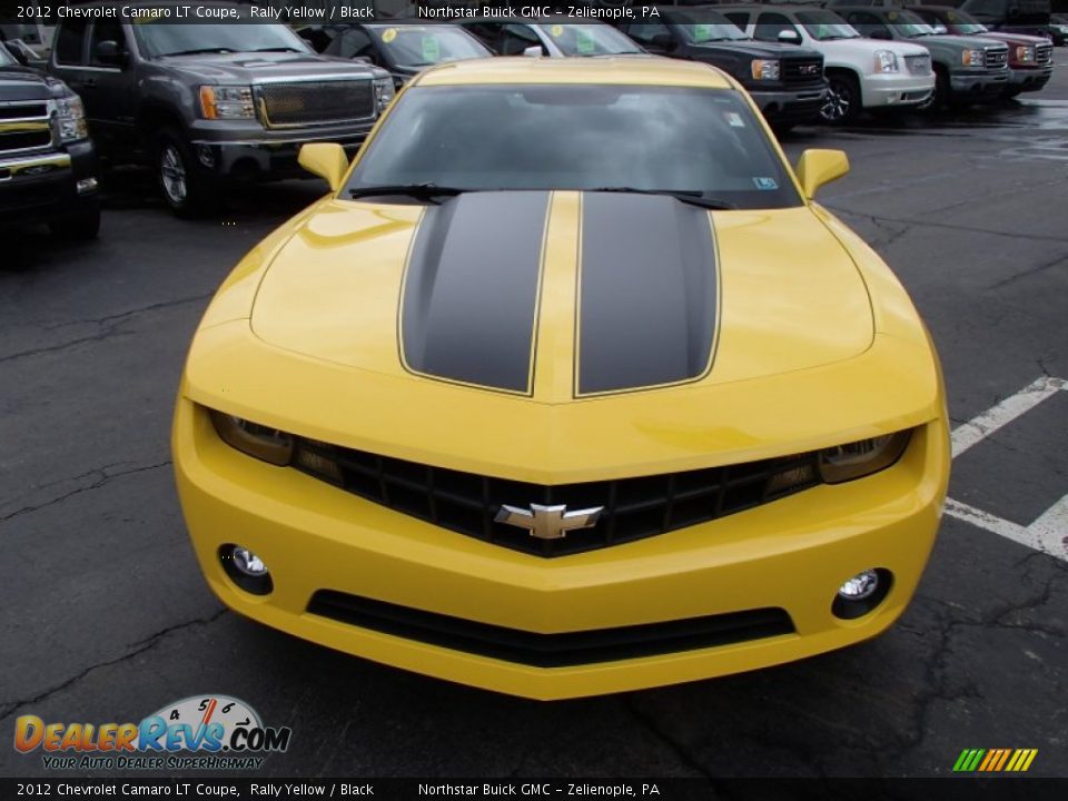 2012 Chevrolet Camaro LT Coupe Rally Yellow / Black Photo #3