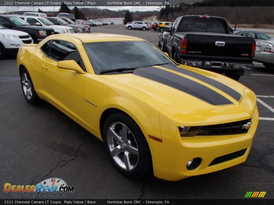 2012 Chevrolet Camaro LT Coupe Rally Yellow / Black Photo #4