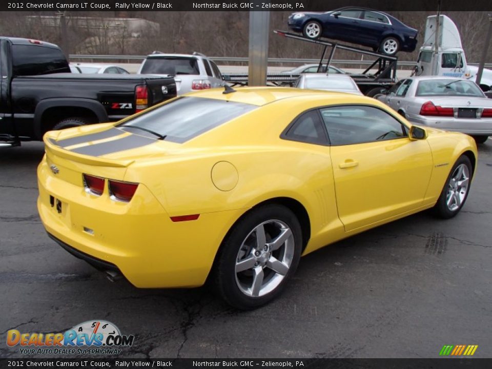 Rally Yellow 2012 Chevrolet Camaro LT Coupe Photo #6