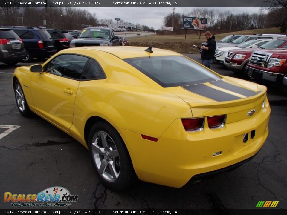 Rally Yellow 2012 Chevrolet Camaro LT Coupe Photo #8