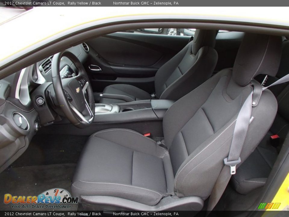 Black Interior - 2012 Chevrolet Camaro LT Coupe Photo #11