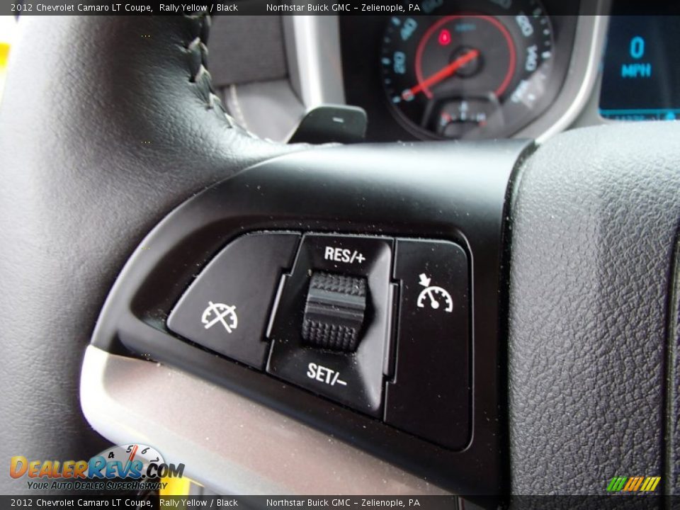 2012 Chevrolet Camaro LT Coupe Rally Yellow / Black Photo #18