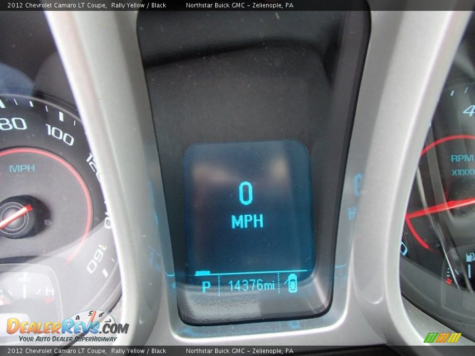 2012 Chevrolet Camaro LT Coupe Rally Yellow / Black Photo #19