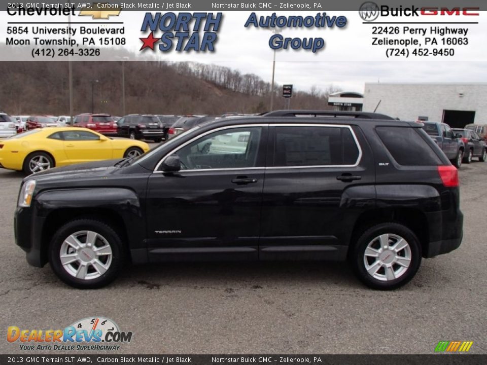 2013 GMC Terrain SLT AWD Carbon Black Metallic / Jet Black Photo #1
