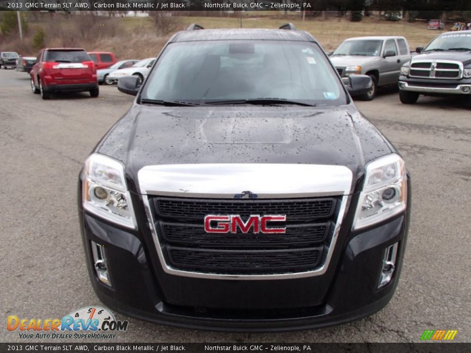 2013 GMC Terrain SLT AWD Carbon Black Metallic / Jet Black Photo #3