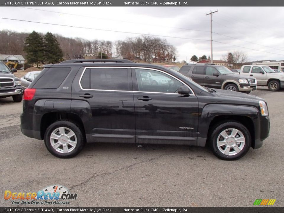2013 GMC Terrain SLT AWD Carbon Black Metallic / Jet Black Photo #5