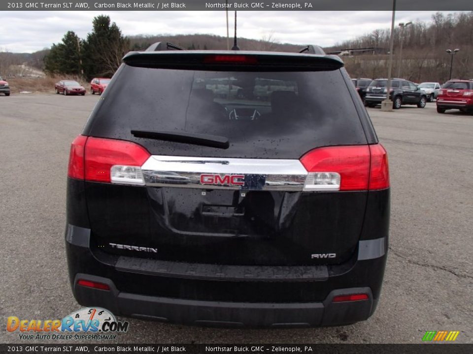 2013 GMC Terrain SLT AWD Carbon Black Metallic / Jet Black Photo #7