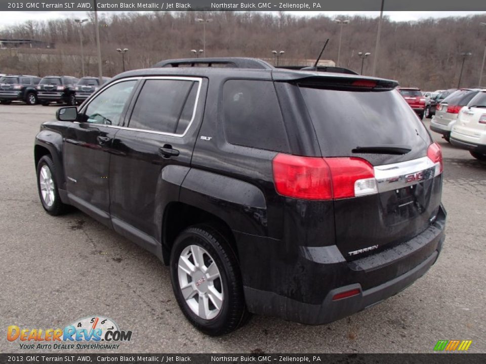 2013 GMC Terrain SLT AWD Carbon Black Metallic / Jet Black Photo #8