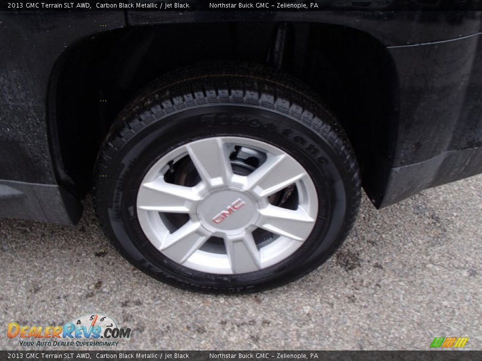 2013 GMC Terrain SLT AWD Carbon Black Metallic / Jet Black Photo #9