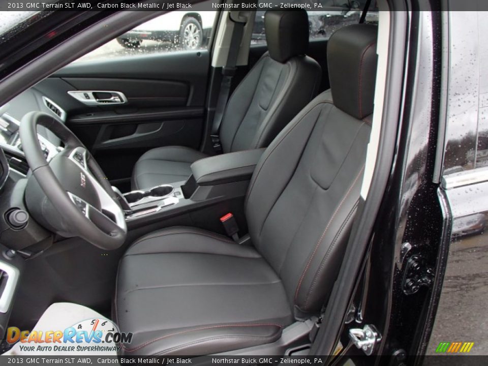 2013 GMC Terrain SLT AWD Carbon Black Metallic / Jet Black Photo #11