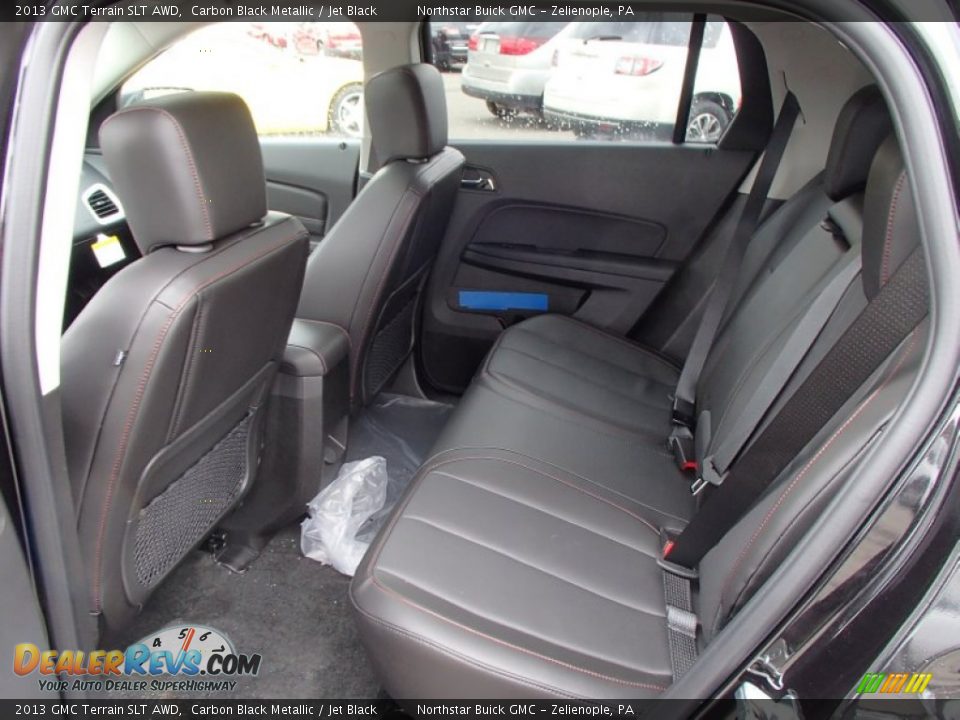 2013 GMC Terrain SLT AWD Carbon Black Metallic / Jet Black Photo #13