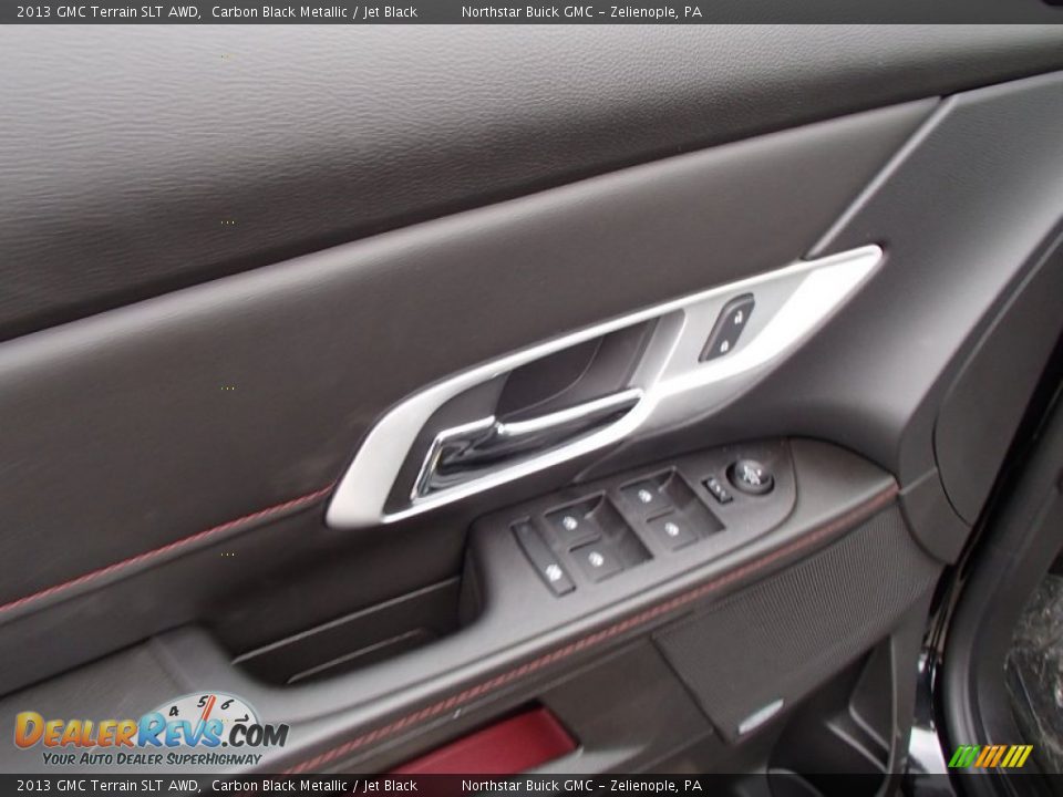 2013 GMC Terrain SLT AWD Carbon Black Metallic / Jet Black Photo #14