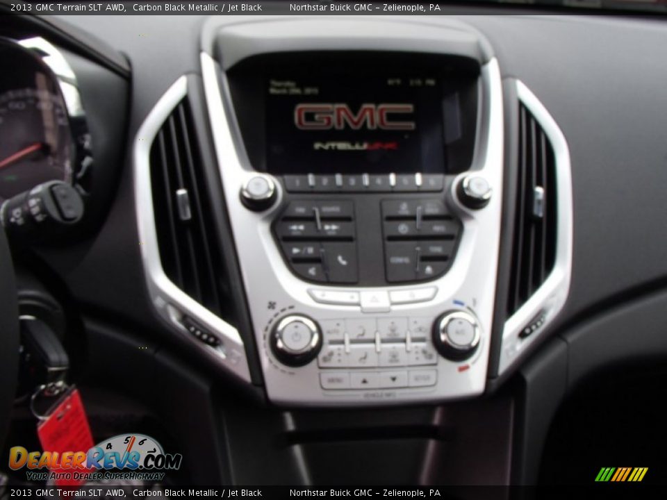 2013 GMC Terrain SLT AWD Carbon Black Metallic / Jet Black Photo #16