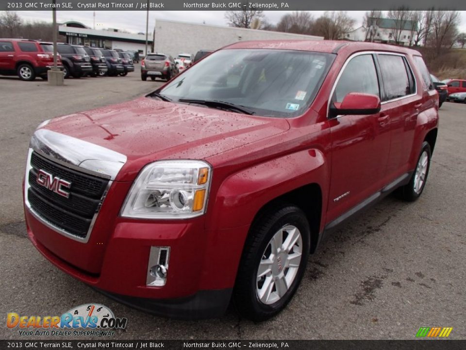 2013 GMC Terrain SLE Crystal Red Tintcoat / Jet Black Photo #2