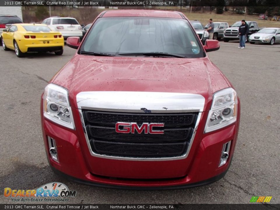 2013 GMC Terrain SLE Crystal Red Tintcoat / Jet Black Photo #3
