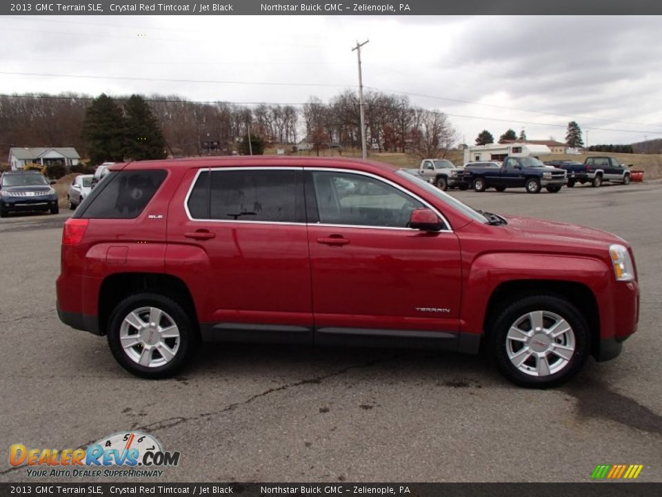 2013 GMC Terrain SLE Crystal Red Tintcoat / Jet Black Photo #5