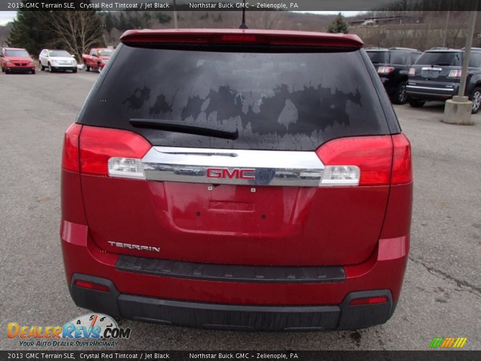 2013 GMC Terrain SLE Crystal Red Tintcoat / Jet Black Photo #7