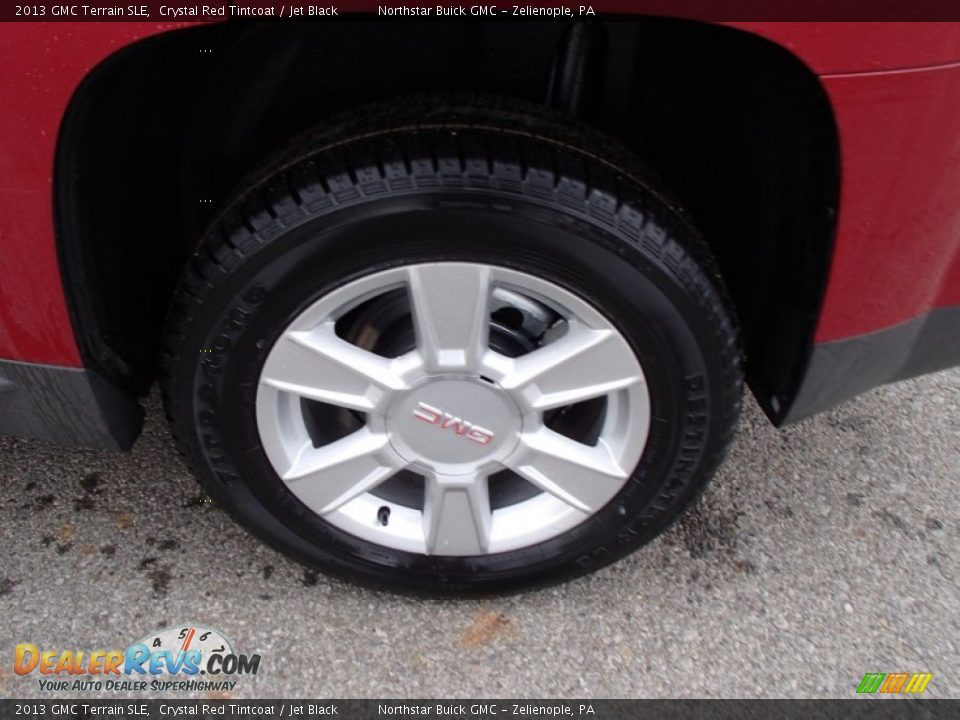 2013 GMC Terrain SLE Crystal Red Tintcoat / Jet Black Photo #9