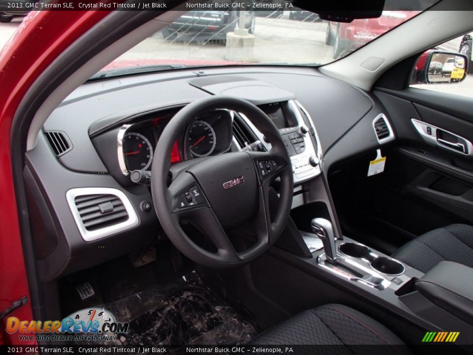 2013 GMC Terrain SLE Crystal Red Tintcoat / Jet Black Photo #10