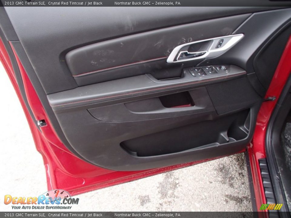 2013 GMC Terrain SLE Crystal Red Tintcoat / Jet Black Photo #12