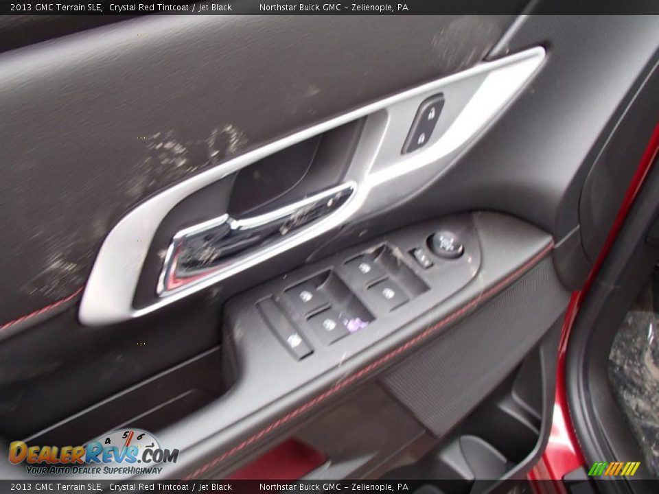 2013 GMC Terrain SLE Crystal Red Tintcoat / Jet Black Photo #15