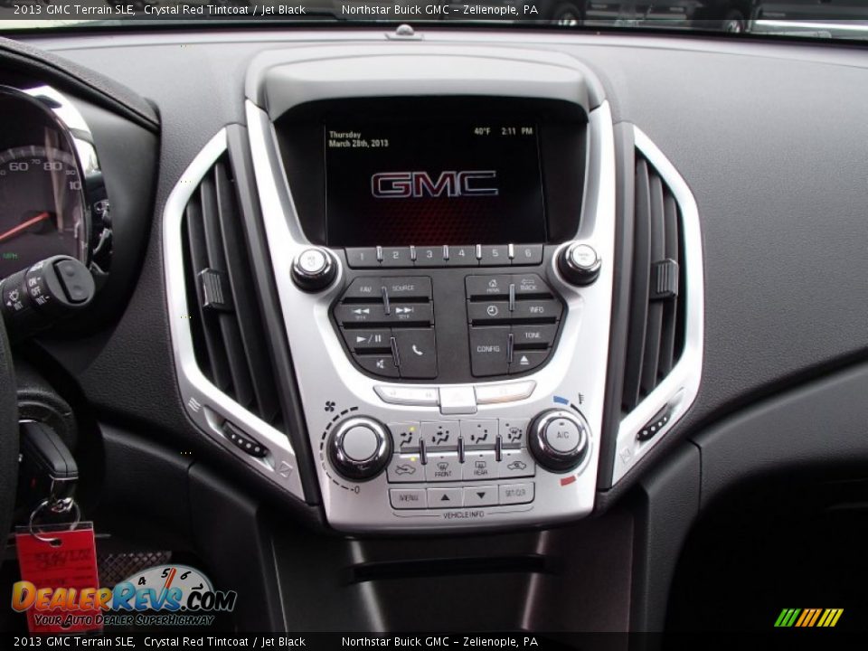 2013 GMC Terrain SLE Crystal Red Tintcoat / Jet Black Photo #16