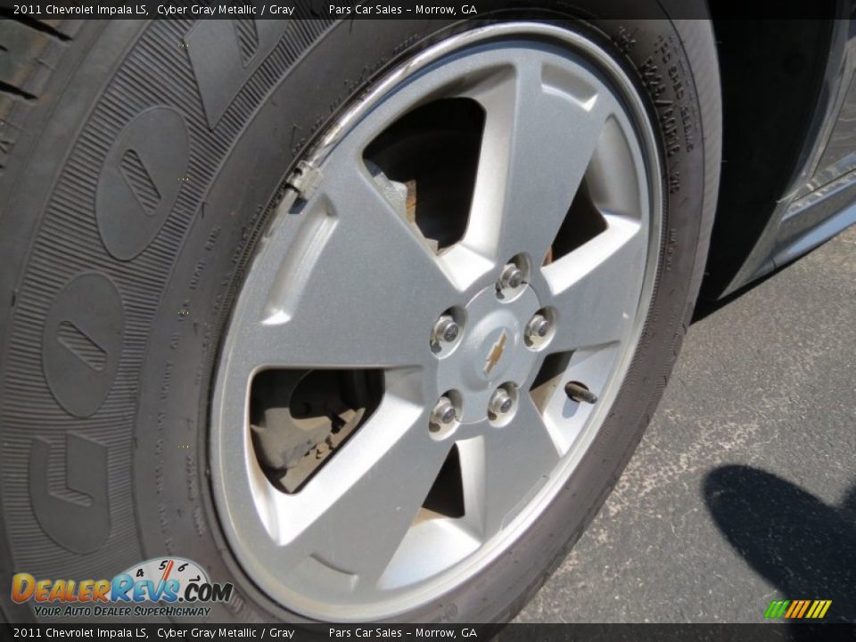 2011 Chevrolet Impala LS Cyber Gray Metallic / Gray Photo #5