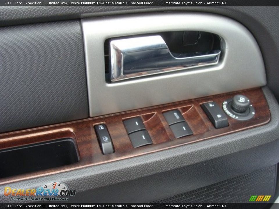 2010 Ford Expedition EL Limited 4x4 White Platinum Tri-Coat Metallic / Charcoal Black Photo #8