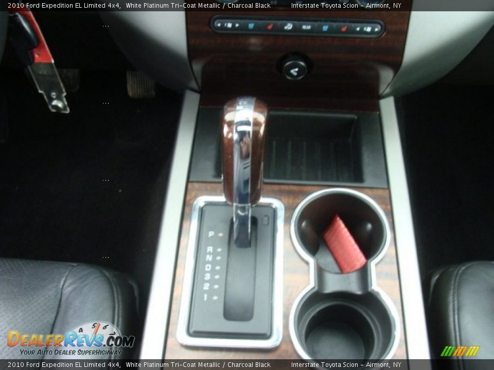 2010 Ford Expedition EL Limited 4x4 White Platinum Tri-Coat Metallic / Charcoal Black Photo #16
