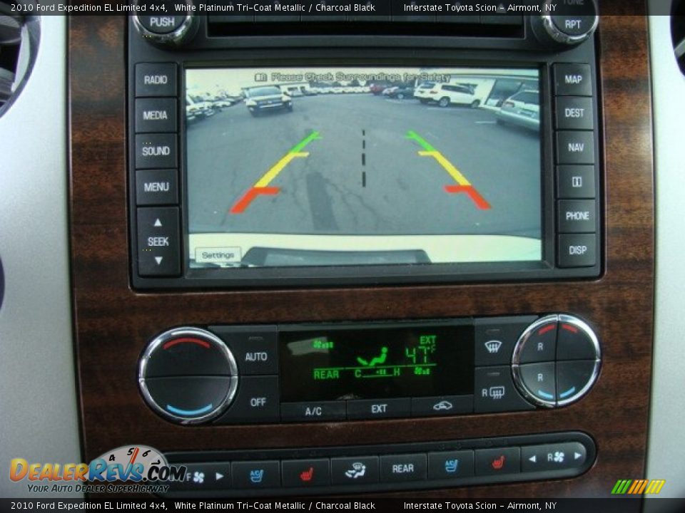 2010 Ford Expedition EL Limited 4x4 White Platinum Tri-Coat Metallic / Charcoal Black Photo #19