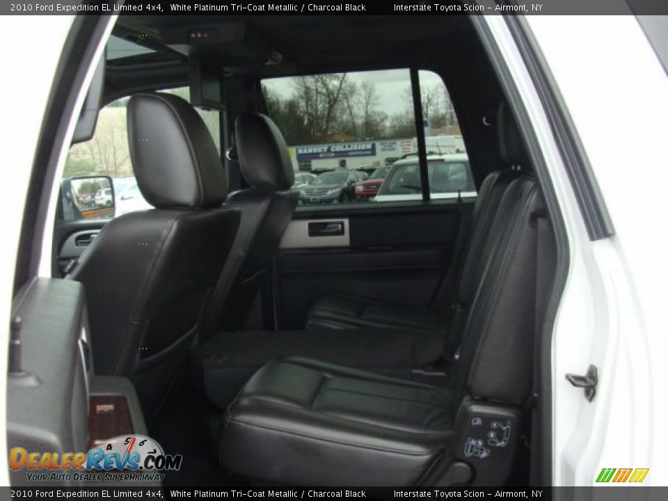 2010 Ford Expedition EL Limited 4x4 White Platinum Tri-Coat Metallic / Charcoal Black Photo #20