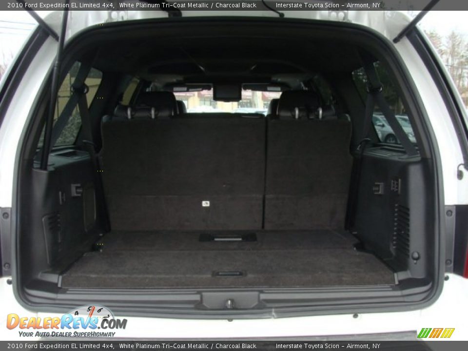 2010 Ford Expedition EL Limited 4x4 White Platinum Tri-Coat Metallic / Charcoal Black Photo #22