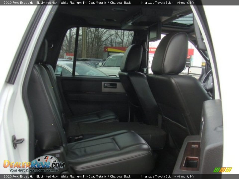 2010 Ford Expedition EL Limited 4x4 White Platinum Tri-Coat Metallic / Charcoal Black Photo #23