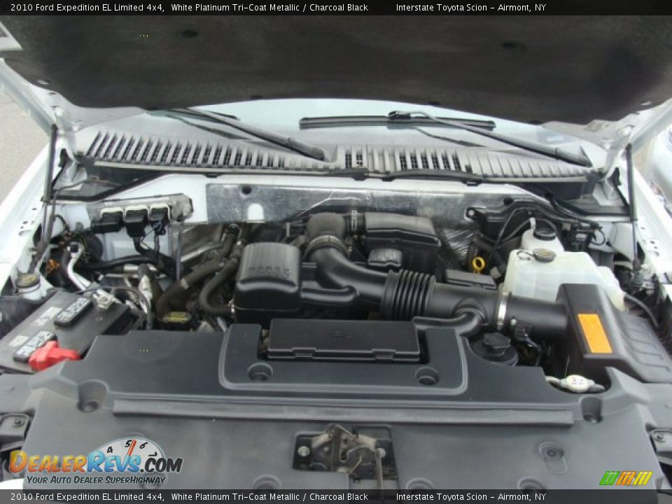 2010 Ford Expedition EL Limited 4x4 White Platinum Tri-Coat Metallic / Charcoal Black Photo #30
