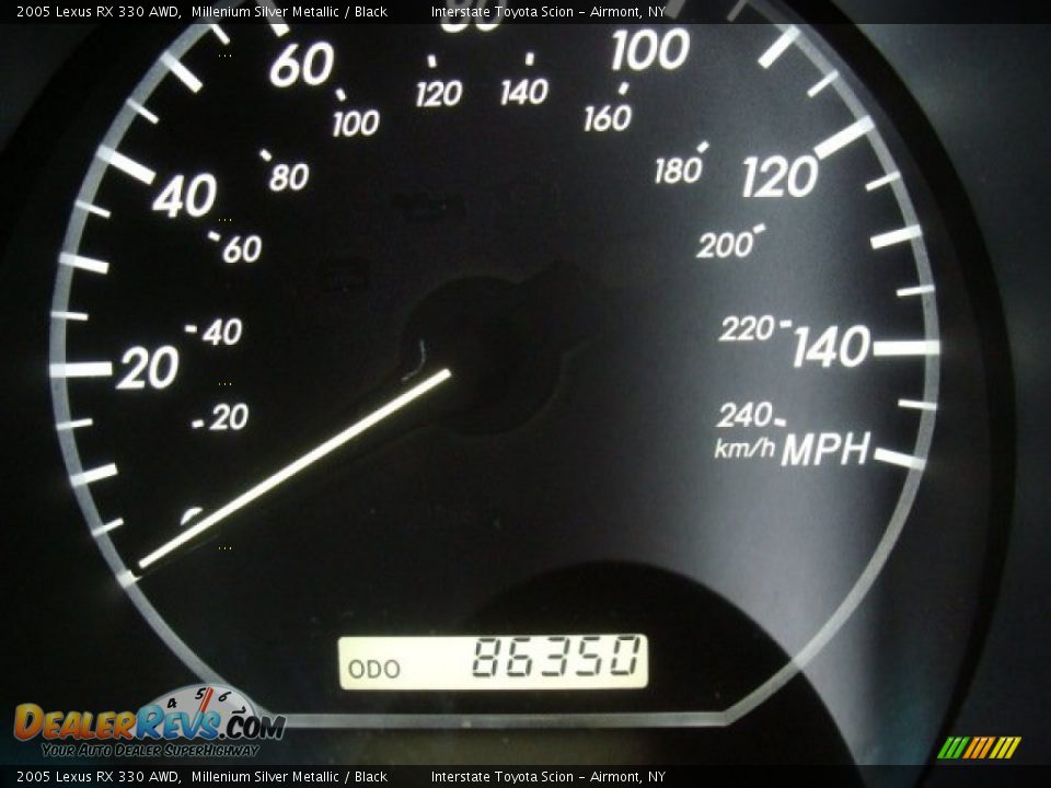 2005 Lexus RX 330 AWD Millenium Silver Metallic / Black Photo #14