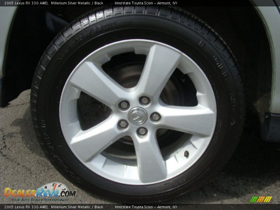 2005 Lexus RX 330 AWD Millenium Silver Metallic / Black Photo #25