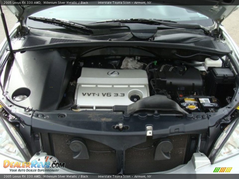 2005 Lexus RX 330 AWD Millenium Silver Metallic / Black Photo #27