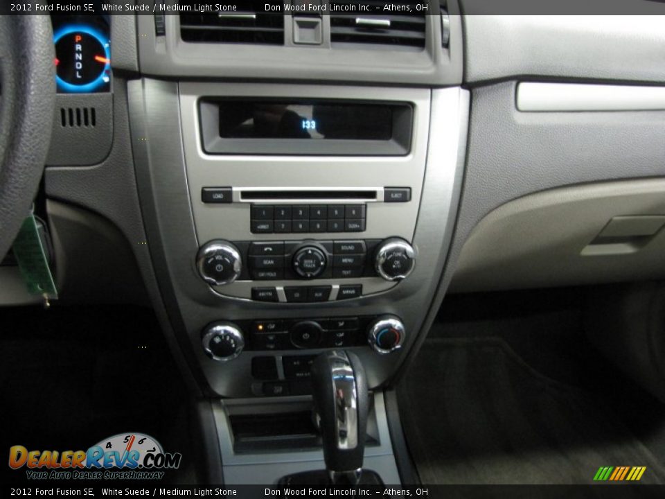 2012 Ford Fusion SE White Suede / Medium Light Stone Photo #22