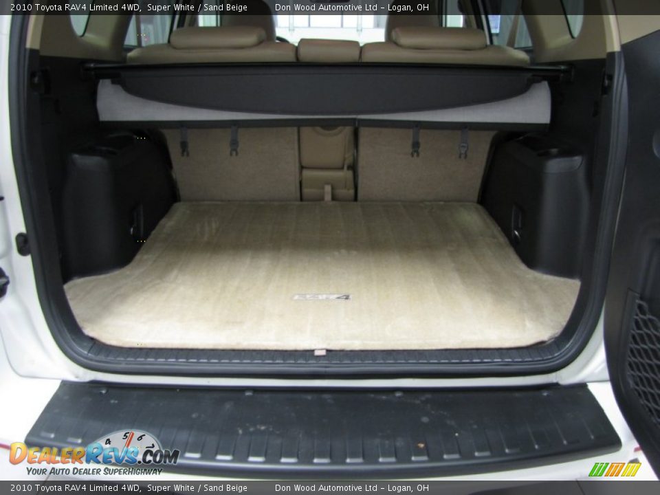 2010 Toyota RAV4 Limited 4WD Super White / Sand Beige Photo #3